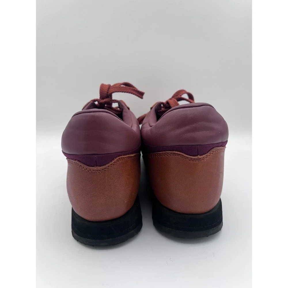New Balance Rainier Low Glazed Ginger Burgundy Leather‎ Vibram UALGSOG Mens 14